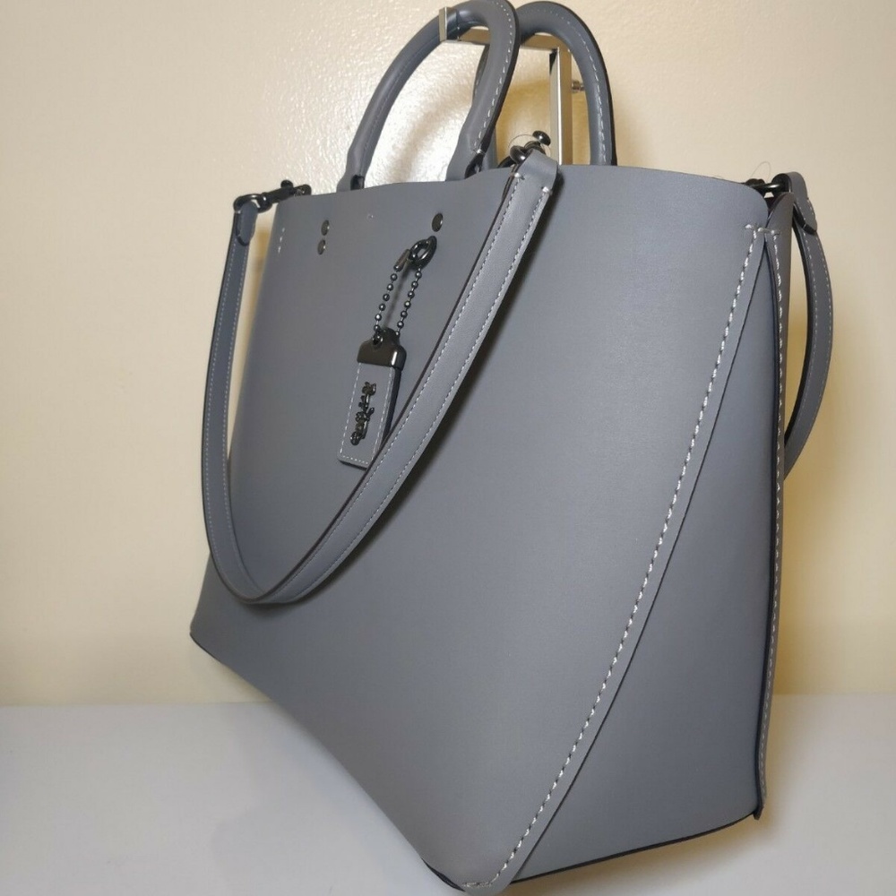Sold - Coach 1941 Rogue Tote 26886 Heather Grey - Picture 4 of 7